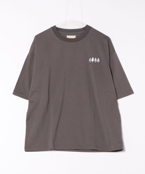 CORISCO(コリスコ)の「スポーツお化け柄Tシャツ(M1)(Tシャツ/カットソー・メンズ・ブラック/チャコールグレー/ホワイト/オートミール・X-LARGE/LARGE/MEDIUM)」の20枚目の写真
