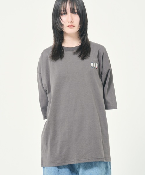CORISCO(コリスコ)の「スポーツお化け柄Tシャツ(M1)(Tシャツ/カットソー・メンズ・ブラック/チャコールグレー/ホワイト/オートミール・X-LARGE/LARGE/MEDIUM)」の18枚目の写真