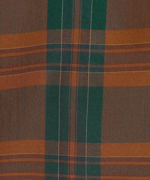 UNITED ARROWS(ユナイテッドアローズ)の「ボイル エアリー マドラスチェック シャツ(シャツ/ブラウス・メンズ・ブラウン系/ブラック・M/XL/L/S)」の16枚目の写真