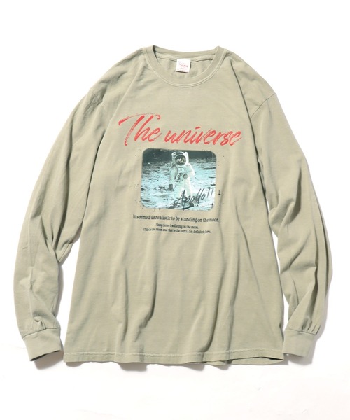 +81BRANCA(ハチイチブランカ)の「+81BRANCA/ハチイチブランカ ROOPTOKYO別注 ロンTee L/Sピグメント染め Tシャツ メンズ 秋物 秋服 2026年秋冬(Tシャツ/カットソー・メンズ・ベージュ/スミクロ/ホワイト・M/L/XL)」の8枚目の写真