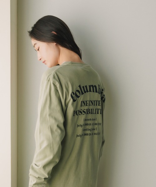 +81BRANCA(ハチイチブランカ)の「+81BRANCA/ハチイチブランカ ROOPTOKYO別注 ロンTee L/Sピグメント染め Tシャツ メンズ 秋物 秋服 2026年秋冬(Tシャツ/カットソー・メンズ・ベージュ/スミクロ/ホワイト・M/L/XL)」の13枚目の写真