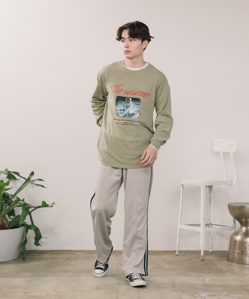 +81BRANCA(ハチイチブランカ)の「+81BRANCA/ハチイチブランカ ROOPTOKYO別注 ロンTee L/Sピグメント染め Tシャツ メンズ 秋物 秋服 2026年秋冬(Tシャツ/カットソー・メンズ・ベージュ/スミクロ/ホワイト・M/L/XL)」の18枚目の写真