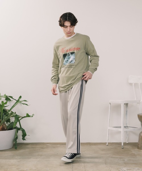 +81BRANCA(ハチイチブランカ)の「+81BRANCA/ハチイチブランカ ROOPTOKYO別注 ロンTee L/Sピグメント染め Tシャツ メンズ 秋物 秋服 2026年秋冬(Tシャツ/カットソー・メンズ・ベージュ/スミクロ/ホワイト・M/L/XL)」の19枚目の写真