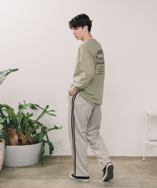 +81BRANCA(ハチイチブランカ)の「+81BRANCA/ハチイチブランカ ROOPTOKYO別注 ロンTee L/Sピグメント染め Tシャツ メンズ 秋物 秋服 2026年秋冬(Tシャツ/カットソー・メンズ・ベージュ/スミクロ/ホワイト・M/L/XL)」の20枚目の写真