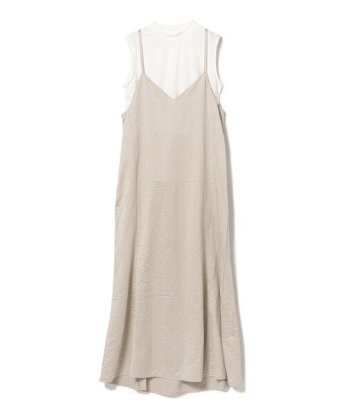 BEAMS HEART（ビームスハート）の「キャミソールワンピース＆ハイネックトップス（セットアイテム）（ワンピース・レディース・ブラック/ブラウン系その他2/グリーン系その他・FREE）」の12枚目の写真