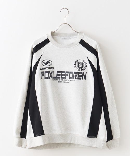 ROOPTOKYO(ループトウキョウ)の「Game Shirt Like Sweat / ゲームシャツ プルオーバースウェット(スウェット・メンズ・グレー/ブラック・M/L)」の2枚目の写真