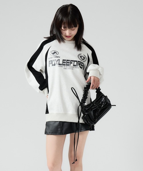 ROOPTOKYO(ループトウキョウ)の「Game Shirt Like Sweat / ゲームシャツ プルオーバースウェット(スウェット・メンズ・グレー/ブラック・M/L)」の4枚目の写真