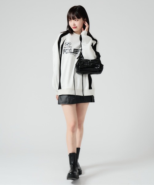 ROOPTOKYO(ループトウキョウ)の「Game Shirt Like Sweat / ゲームシャツ プルオーバースウェット(スウェット・メンズ・グレー/ブラック・M/L)」の9枚目の写真