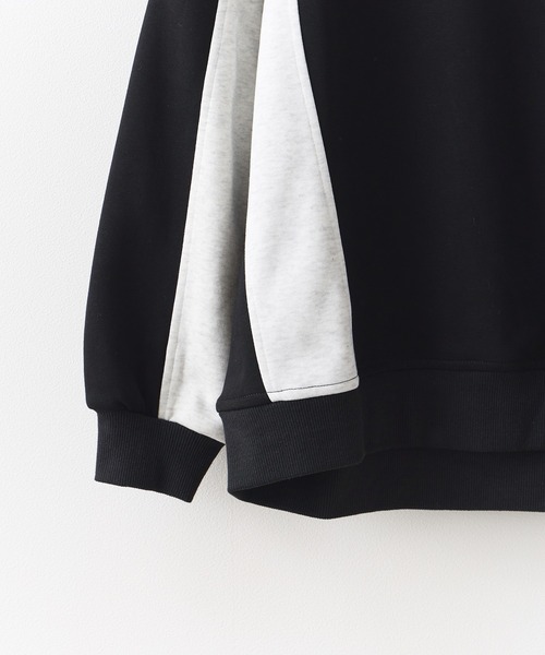 ROOPTOKYO(ループトウキョウ)の「Game Shirt Like Sweat / ゲームシャツ プルオーバースウェット(スウェット・メンズ・グレー/ブラック・M/L)」の12枚目の写真