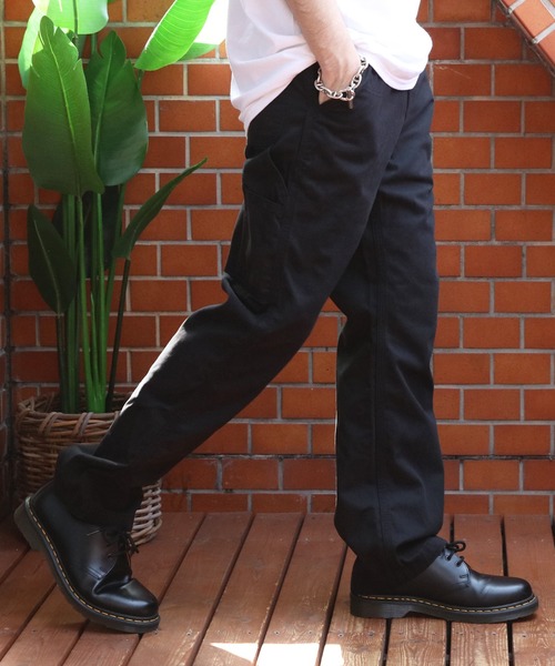 Carhartt（カーハート）の「Carhartt リラックスフィットワークパンツ（チノパンツ・メンズ・ブラック/ダークカーキ・W30xL30/W32xL30/W34xL30/W38xL30/W36xL30/W40xL30）」の2枚目の写真