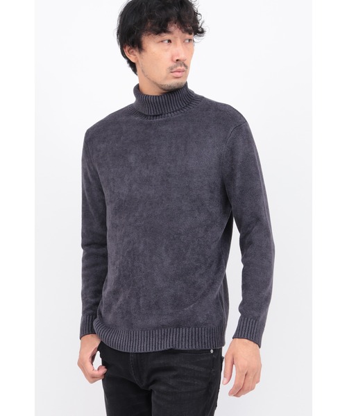 HIGH STREET（ハイストリート）の「MIXﾓｰﾙﾀｰﾄﾙﾈｯｸﾆｯﾄ（ニット/セーター・メンズ・ホワイト/グレー系その他2/ベージュ/ブラック・LL/L/M）」の17枚目の写真