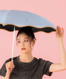 Wpc.（ダブリュピーシー）の「★遮光ウェーブパイピングパラソル ミニ 折りたたみ 日傘 Wpc.（折りたたみ傘）」