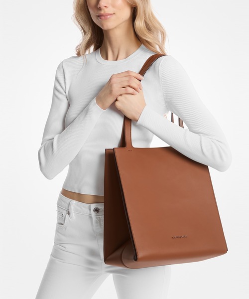 【国内発】マイケルコース シェイラ 35T4S6HT3B トートバッグ L Sheila Large Signature Logo Tote Bag | Michael Kors [US]