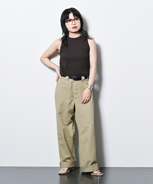 CITYSHOP（シティーショップ）の「[THE MOOD]アメリカンスリーブTEE（Tシャツ/カットソー・レディース・ホワイト/ブラウン/ブラック・FREE）」の14枚目の写真