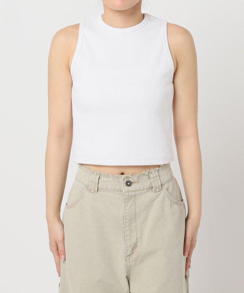 CITYSHOP（シティーショップ）の「[THE MOOD]アメリカンスリーブTEE（Tシャツ/カットソー・レディース・ホワイト/ブラウン/ブラック・FREE）」の16枚目の写真