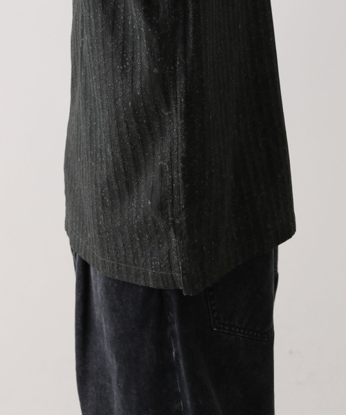 RAGEBLUE(レイジブルー)の「オープンカラー/ダマスク柄シャツ(シャツ/ブラウス・メンズ・ブルー系その他/ブラック系その他/ブラウン系その他・MEDIUM/LARGE)」の9枚目の写真