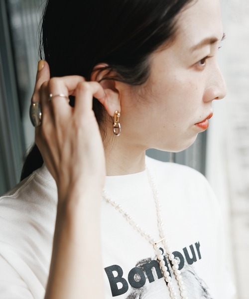 EO（イオ）】3way anchor pierce（ピアス（両耳用））｜ADAM ET