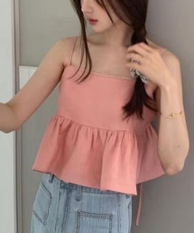 PIN（ピン）の「バックリボン・フレアキャミソール（全5色）（キャミソール）」