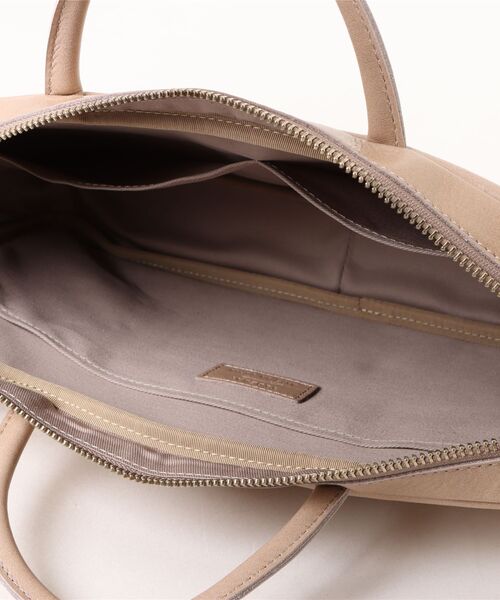 TIDEWAY(タイドウェイ)の「【TIDEWAY】ICY document 2way wide T3128(ハンドバッグ・レディース・ブラック/ホワイト/レッド/グレイッシュベージュ・FREE)」の5枚目の写真