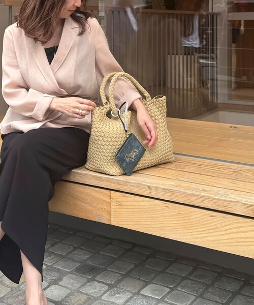 CITRUS（シトラス）の「【CITRUS/ シトラス】ワンコポーチ（ポーチ・レディース・ライトグレー/ネイビー/ブラック/ベビーピンク/グレイッシュブルー・FREE）」の8枚目の写真