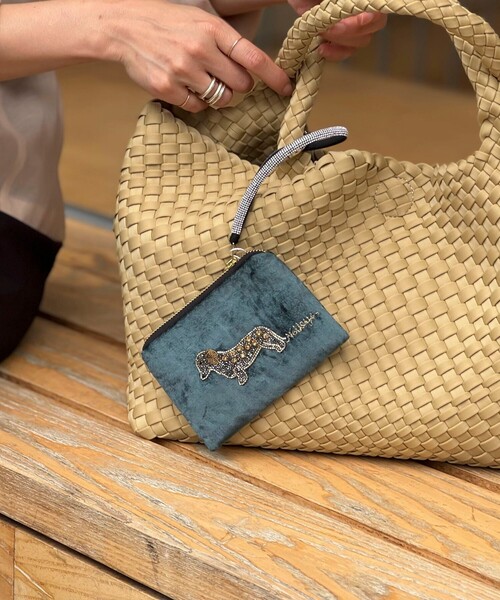 CITRUS（シトラス）の「【CITRUS/ シトラス】ワンコポーチ（ポーチ・レディース・ライトグレー/ネイビー/ブラック/ベビーピンク/グレイッシュブルー・FREE）」の9枚目の写真