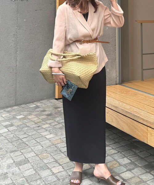 CITRUS（シトラス）の「【CITRUS/ シトラス】ワンコポーチ（ポーチ・レディース・ライトグレー/ネイビー/ブラック/ベビーピンク/グレイッシュブルー・FREE）」の11枚目の写真