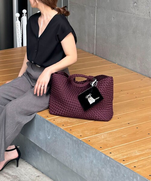 CITRUS（シトラス）の「【CITRUS/ シトラス】ワンコポーチ（ポーチ・レディース・ライトグレー/ネイビー/ブラック/ベビーピンク/グレイッシュブルー・FREE）」の14枚目の写真