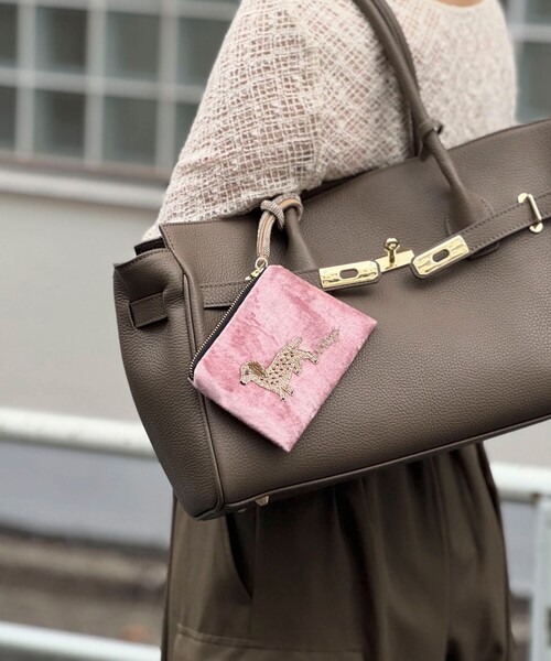 CITRUS（シトラス）の「【CITRUS/ シトラス】ワンコポーチ（ポーチ・レディース・ライトグレー/ネイビー/ブラック/ベビーピンク/グレイッシュブルー・FREE）」の20枚目の写真