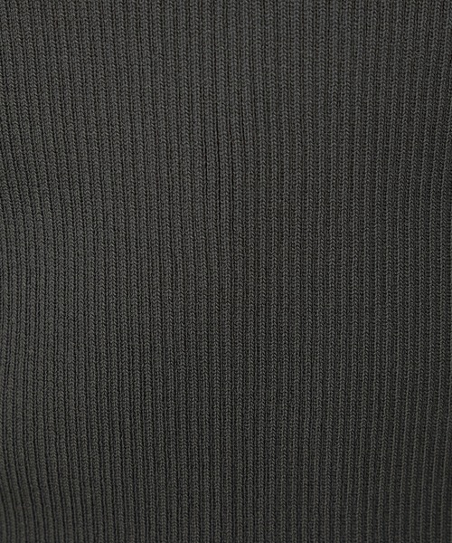 Cherir Mignon(シェリルミニョン)の「【Cherir Mignon】- Silhouette Couture -アシメヘムドレープデザインリブニットプルオーバー(ニット/セーター・レディース・チャコールグレー/ブラック/アイボリー/ピンク・M/S)」の14枚目の写真