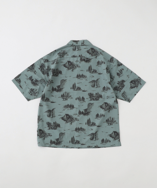 THE NORTH FACE（ザノースフェイス）の「THE NORTH FACE (ノースフェイス)  ALOHAVENT シャツ（シャツ/ブラウス・メンズ・ダークグリーン/ブラック・MEDIUM/LARGE/X-LARGE）」の7枚目の写真