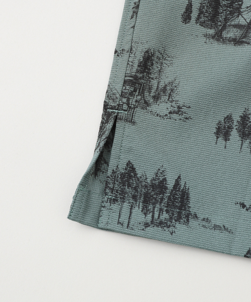 THE NORTH FACE（ザノースフェイス）の「THE NORTH FACE (ノースフェイス)  ALOHAVENT シャツ（シャツ/ブラウス・メンズ・ダークグリーン/ブラック・MEDIUM/LARGE/X-LARGE）」の9枚目の写真