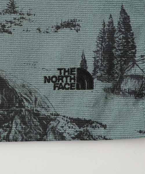 THE NORTH FACE（ザノースフェイス）の「THE NORTH FACE (ノースフェイス)  ALOHAVENT シャツ（シャツ/ブラウス・メンズ・ダークグリーン/ブラック・MEDIUM/LARGE/X-LARGE）」の4枚目の写真