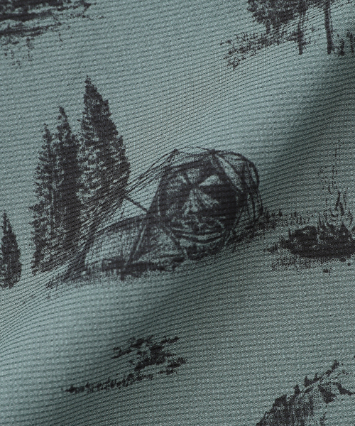 THE NORTH FACE（ザノースフェイス）の「THE NORTH FACE (ノースフェイス)  ALOHAVENT シャツ（シャツ/ブラウス・メンズ・ダークグリーン/ブラック・MEDIUM/LARGE/X-LARGE）」の6枚目の写真