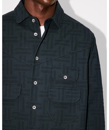 'KENZO Weave' ワークウエア オーバーシャツ