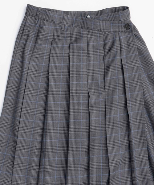 25AW PRE-ORDER】Multiway Layered Pleated Skirt Pants/マルチ