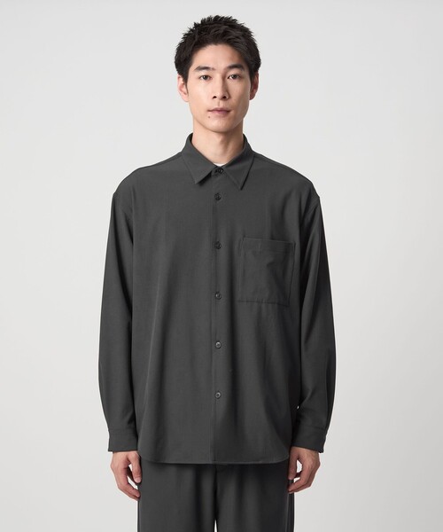 FREELITCH ボックス レギュラーカラー シャツ -ストレッチ-（シャツ