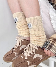 るるる　未使用◇LEG WARMERベージュ 3color 】フェイクファーレッグウォーマー ／ fake fur leg warmer
