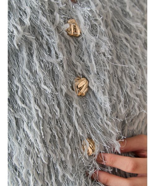 LILY BROWN（リリーブラウン）の「【WEB限定00サイズ】フェザージレセットコンビネゾン（つなぎ/オールインワン・レディース・ブルー/アイボリー/ブラック・0/1/00）」の11枚目の写真