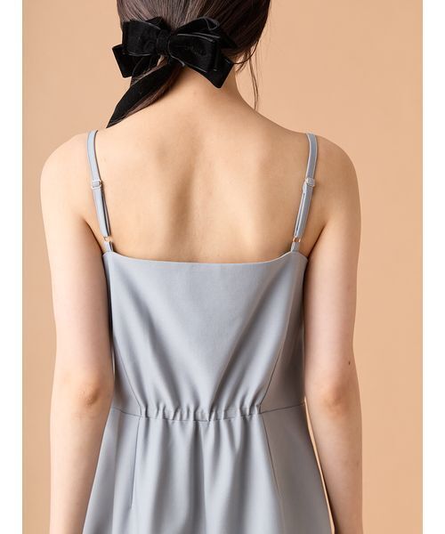 LILY BROWN（リリーブラウン）の「【WEB限定00サイズ】フェザージレセットコンビネゾン（つなぎ/オールインワン・レディース・ブルー/アイボリー/ブラック・0/1/00）」の17枚目の写真