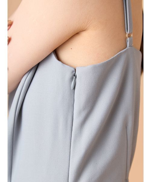 LILY BROWN（リリーブラウン）の「【WEB限定00サイズ】フェザージレセットコンビネゾン（つなぎ/オールインワン・レディース・ブルー/アイボリー/ブラック・0/1/00）」の21枚目の写真