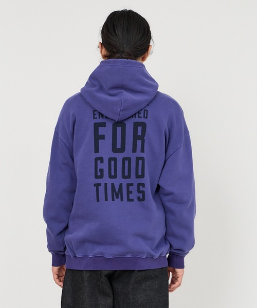 KAVU（カブー）の「KAVU/カブー Good Time Parka/グットタイムパーカー（パーカー・メンズ・ネイビー/イエロー/ライトグレー・MEDIUM/LARGE/X-LARGE）」の7枚目の写真