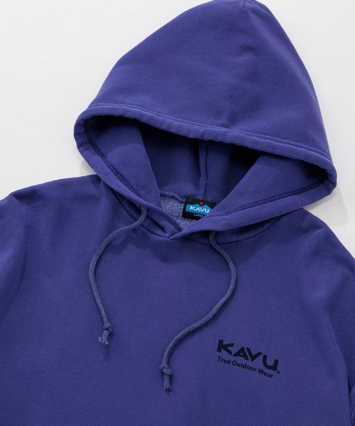 KAVU（カブー）の「KAVU/カブー Good Time Parka/グットタイムパーカー（パーカー・メンズ・ネイビー/イエロー/ライトグレー・MEDIUM/LARGE/X-LARGE）」の12枚目の写真