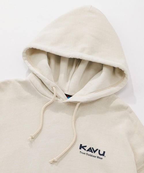 KAVU（カブー）の「KAVU/カブー Good Time Parka/グットタイムパーカー（パーカー・メンズ・ネイビー/イエロー/ライトグレー・MEDIUM/LARGE/X-LARGE）」の15枚目の写真