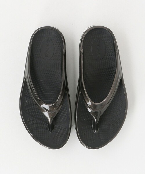 OOFOS(ウーフォス)の「<OOFOS>OOmega LUXE サンダル(サンダル・レディース・ダークブラウン/ナチュラル・8/6/7)」の9枚目の写真