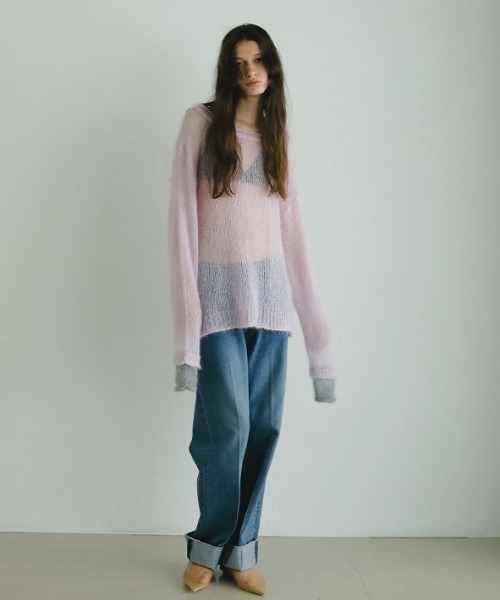 スーパーキッドモヘヤニットプルオーバー（ニット/セーター）｜ETRE