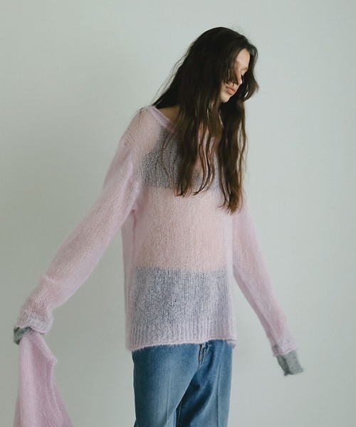 スーパーキッドモヘヤニットプルオーバー（ニット/セーター）｜ETRE