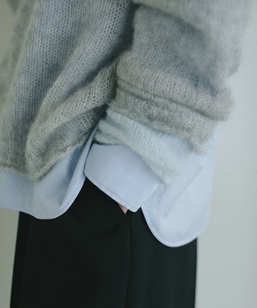 新品☆エトレトウキョウスーパーキッドモヘヤニットプルオーバー スーパーキッドモヘヤニットプルオーバー(F WHITE): トップス │ ETRE