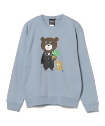 BEAMS T | BEAMS T / パリ ベアー クルーネック スウェット(スウェット)