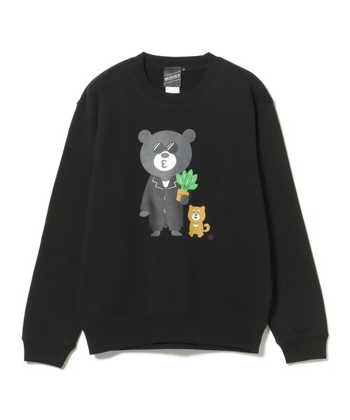 BEAMS T(ビームスティー)の「BEAMS T / パリ ベアー クルーネック スウェット(スウェット・メンズ・ライトブルー/ブラック・LARGE/MEDIUM/SMALL/X-LARGE)」の9枚目の写真