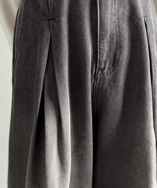 Classical Origin(クラシカルオリジン)の「変形3タックスーパーワイドデニム/Unique Three-Tuck Super Wide Denim(デニムパンツ・メンズ・その他1/ブラック・LARGE/MEDIUM/SMALL)」の12枚目の写真